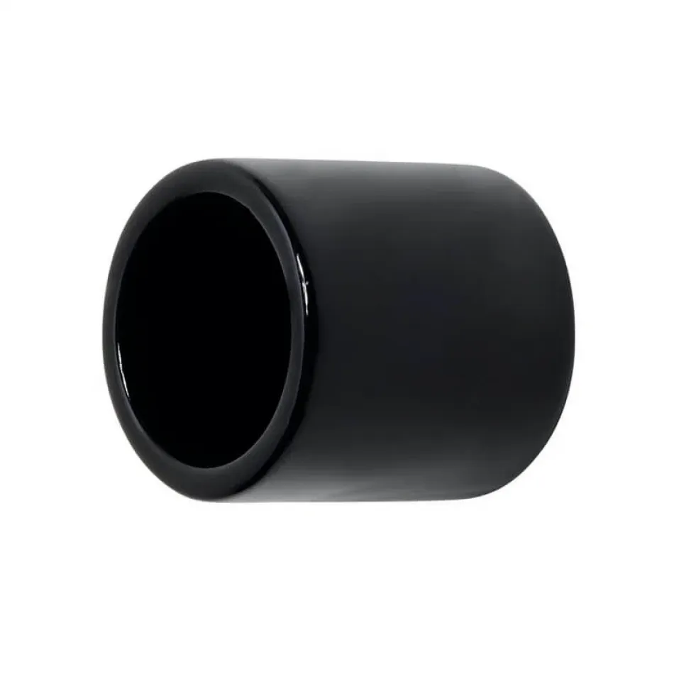 Lacquer Black Napkin Ring