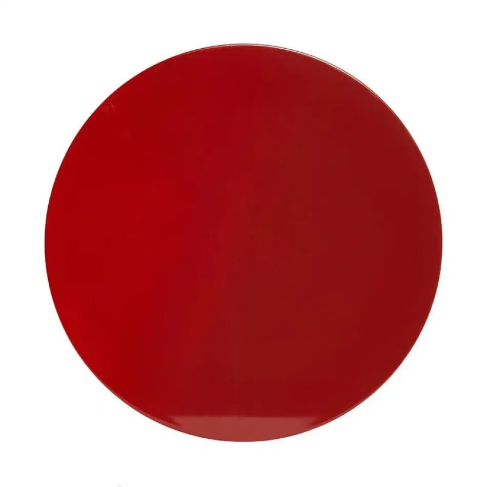 Round Ombre Lacquer Red Ombre 15" Round Placemat