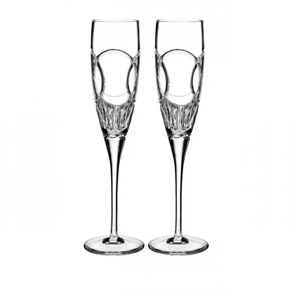 Waterford Love Wedding Vows Flute Pair