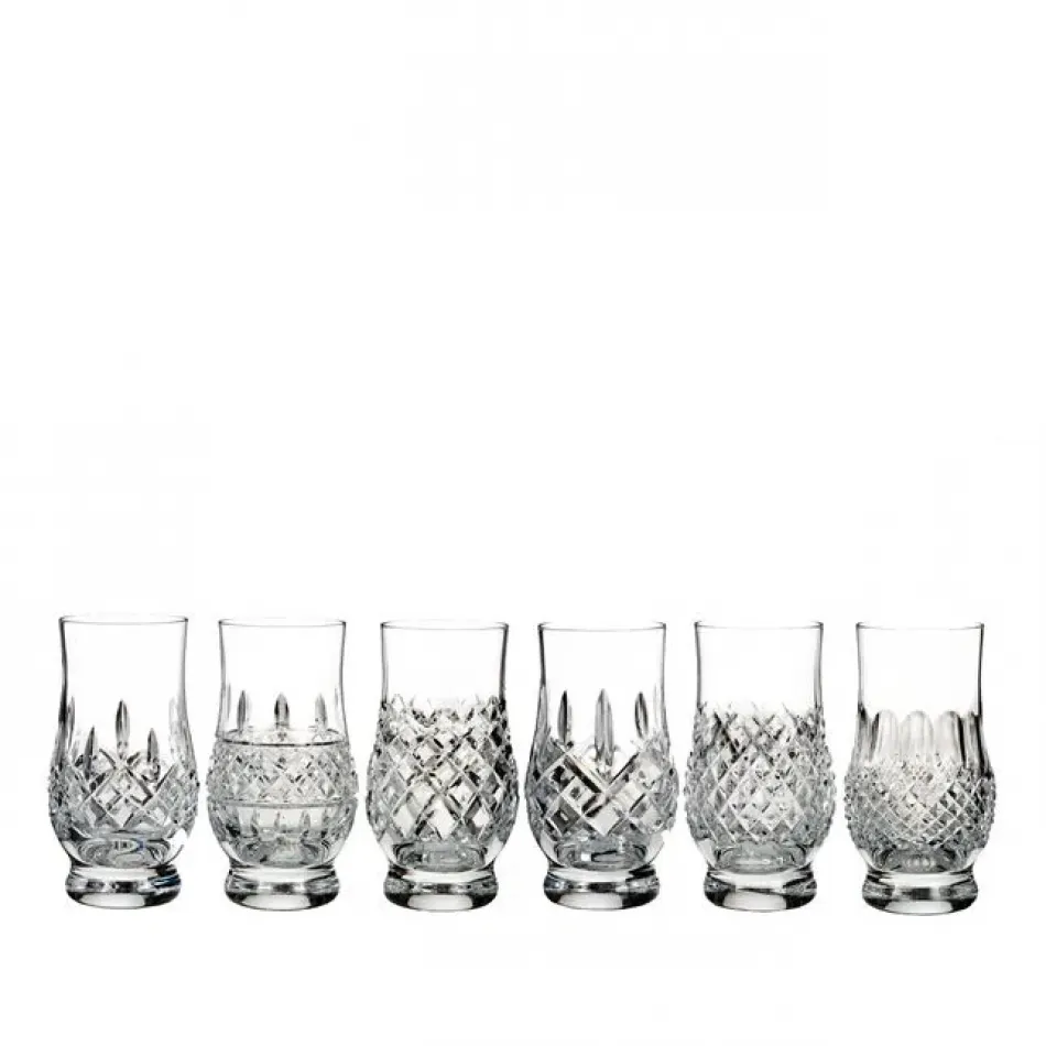 Connoisseur Lismore Heritage Tasting Tumbler Footed 5.7 oz Set of 6