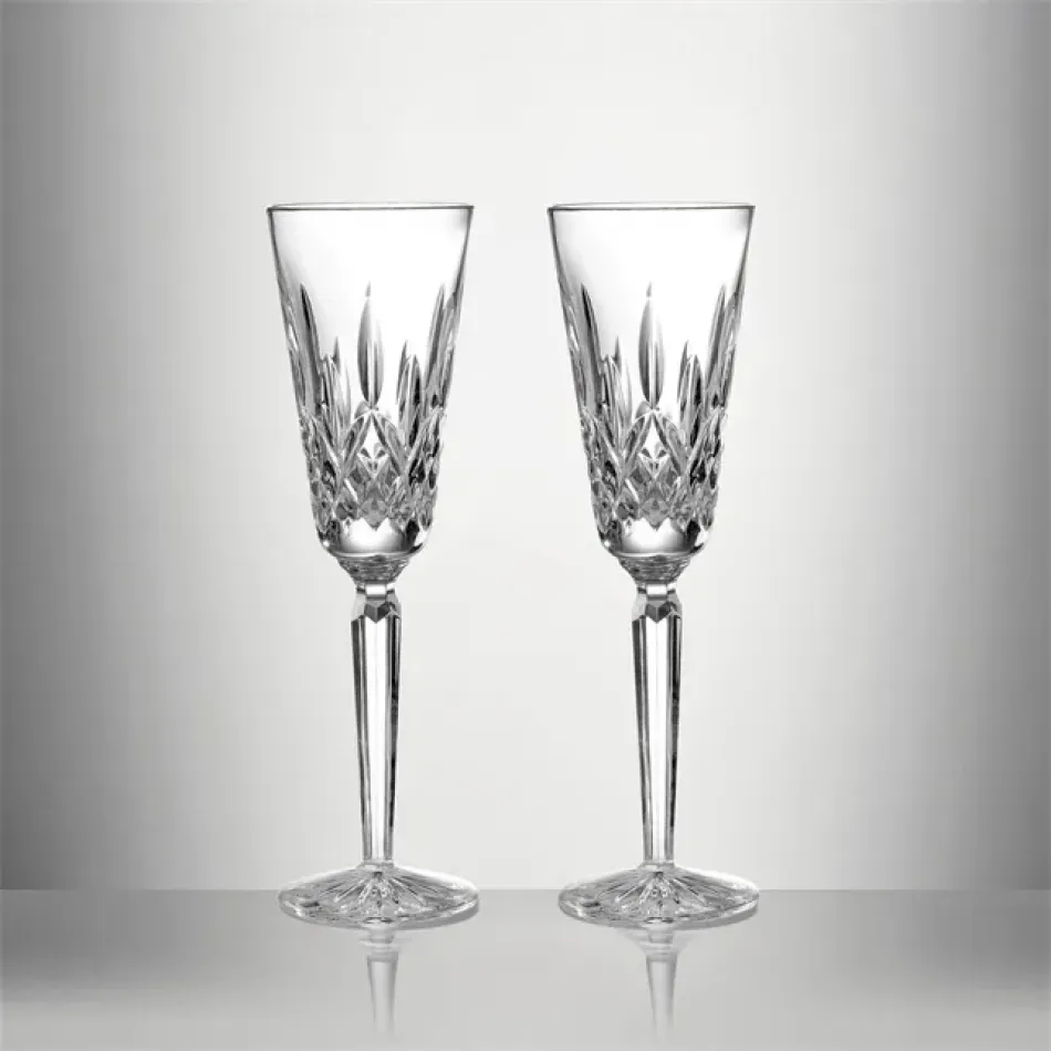 Lismore Tall Flute 4oz Set of 2