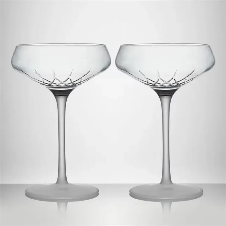 Lismore Arcus Coupe 260ml 8.5floz, Set of 2