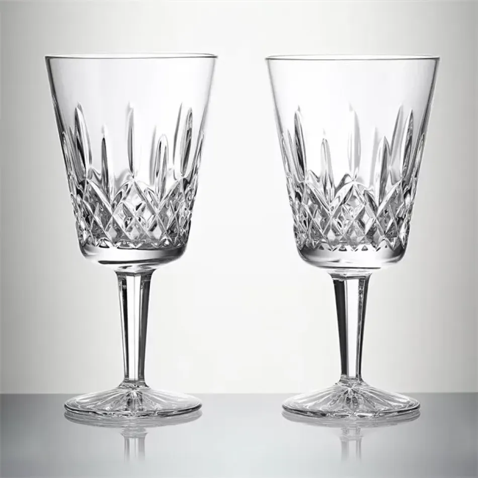 Lismore Medium Goblet 360ml 12floz, Set of 2