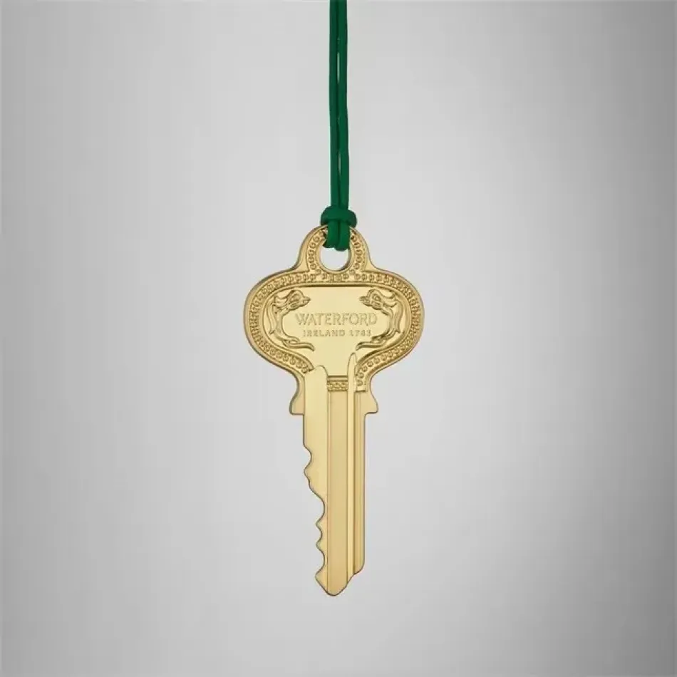 Christmas Key Golden Ornament