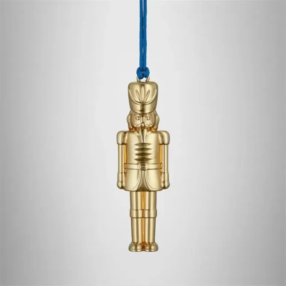 Christmas Nutcracker Golden Ornament