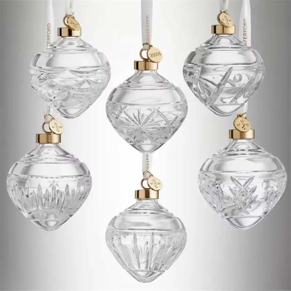 Winter Wonders Baubles Holly, Set of 6