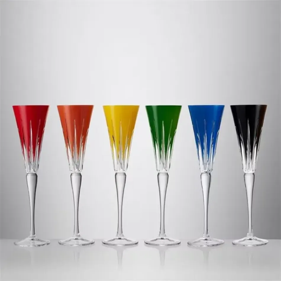 New Year Flutes Firework, Set of 6 Mixed