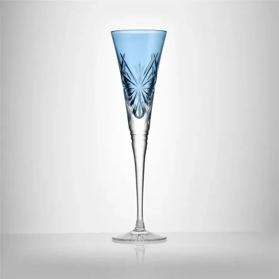 Winter Wonders Icy Blue Snowflakes Flute