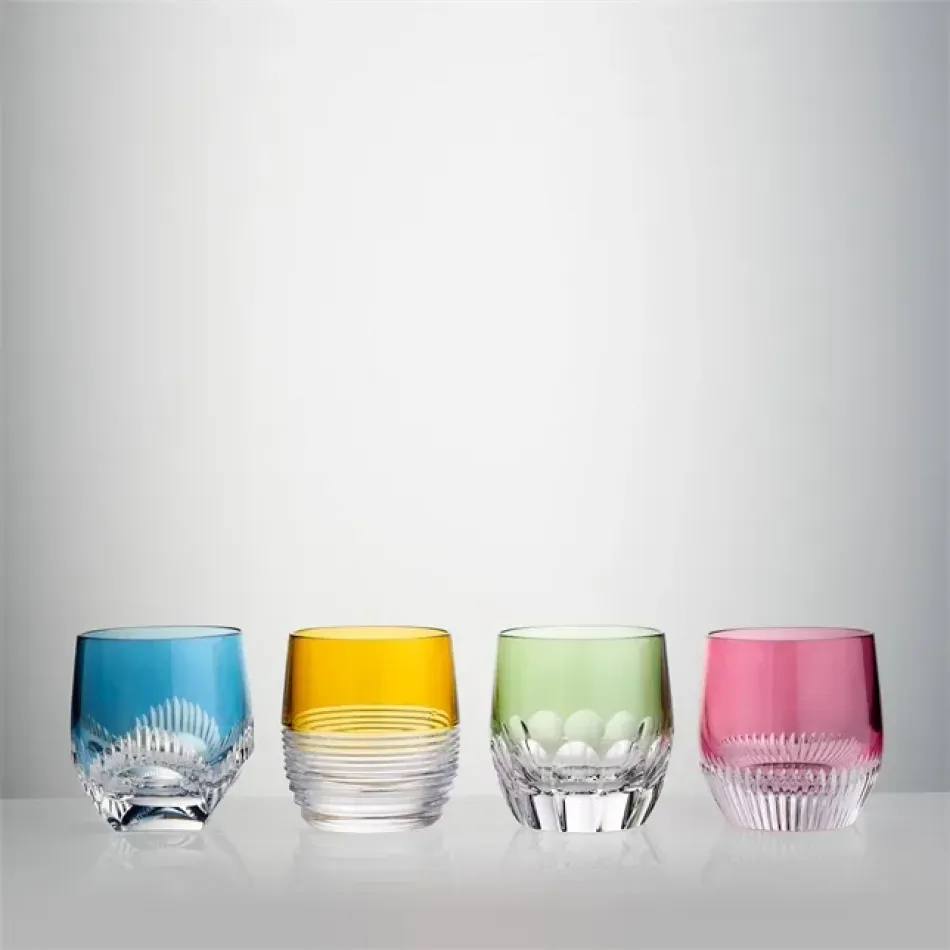 Mixology Color Tumbler 8.5oz Mixed Set of 4