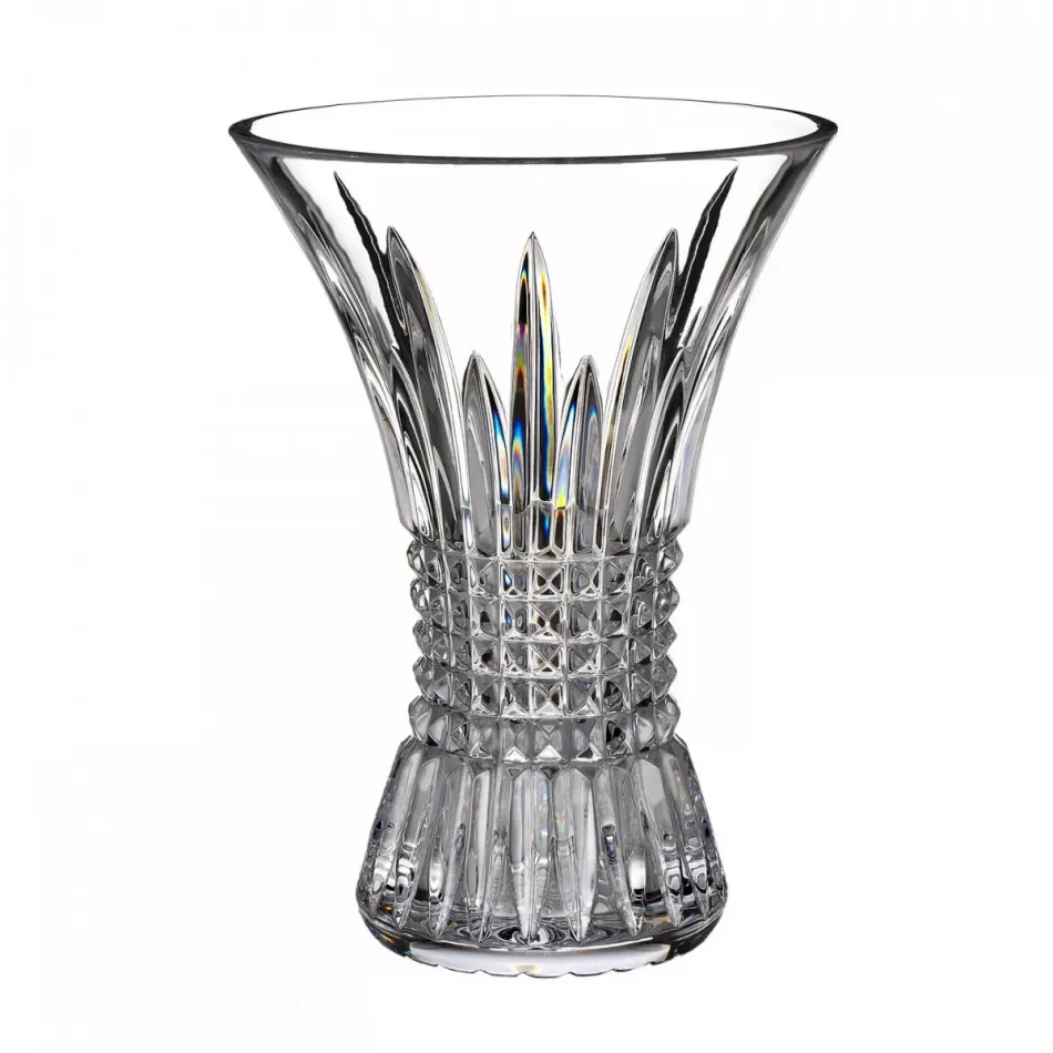 Lismore Diamond Vase 8"