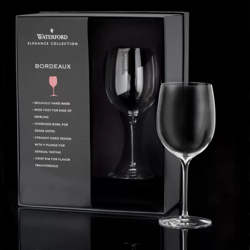 Elegance Bordeaux Wine 21.9 oz Set of 2