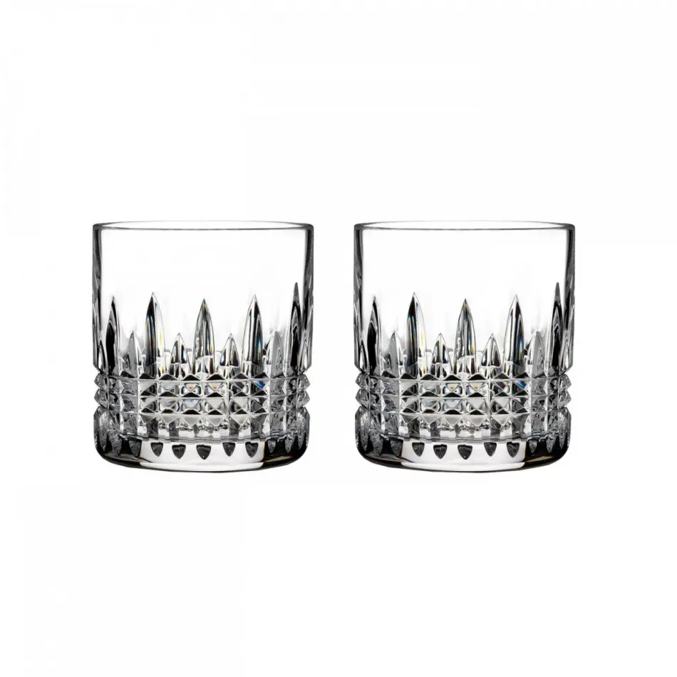 Connoisseur Lismore Diamond Straight Tumbler 7 oz Set of 2