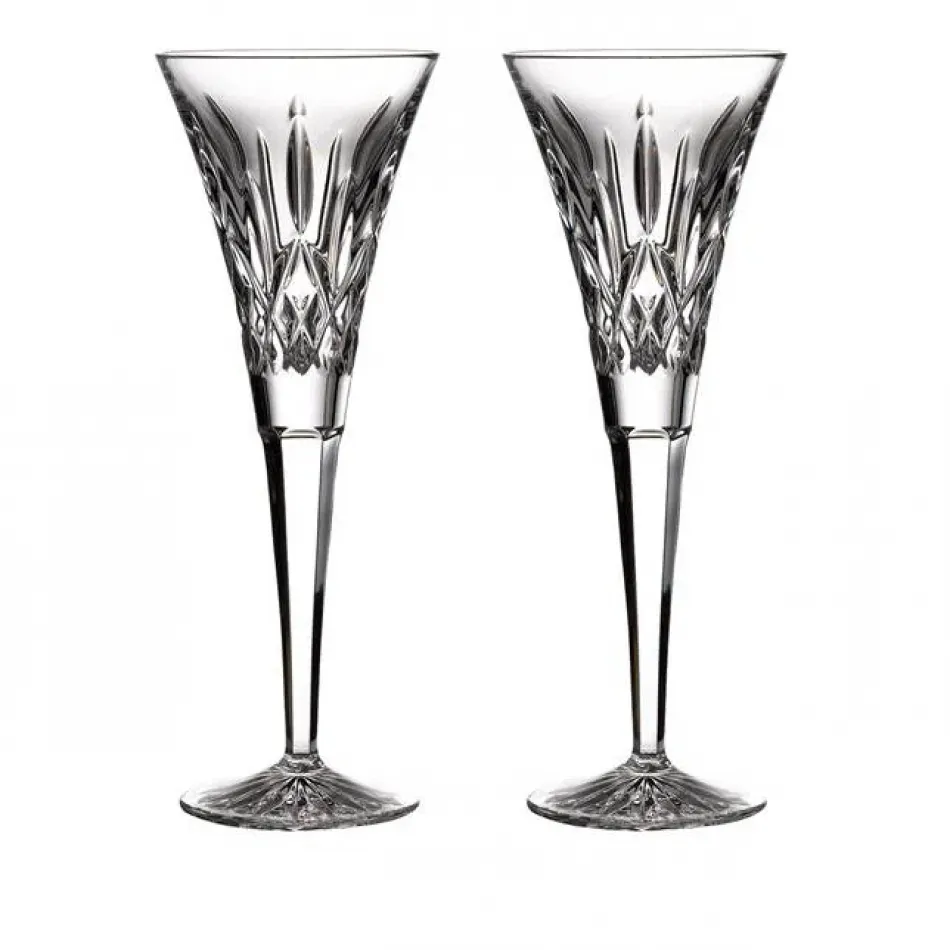 Lismore Toasting Flute Pair