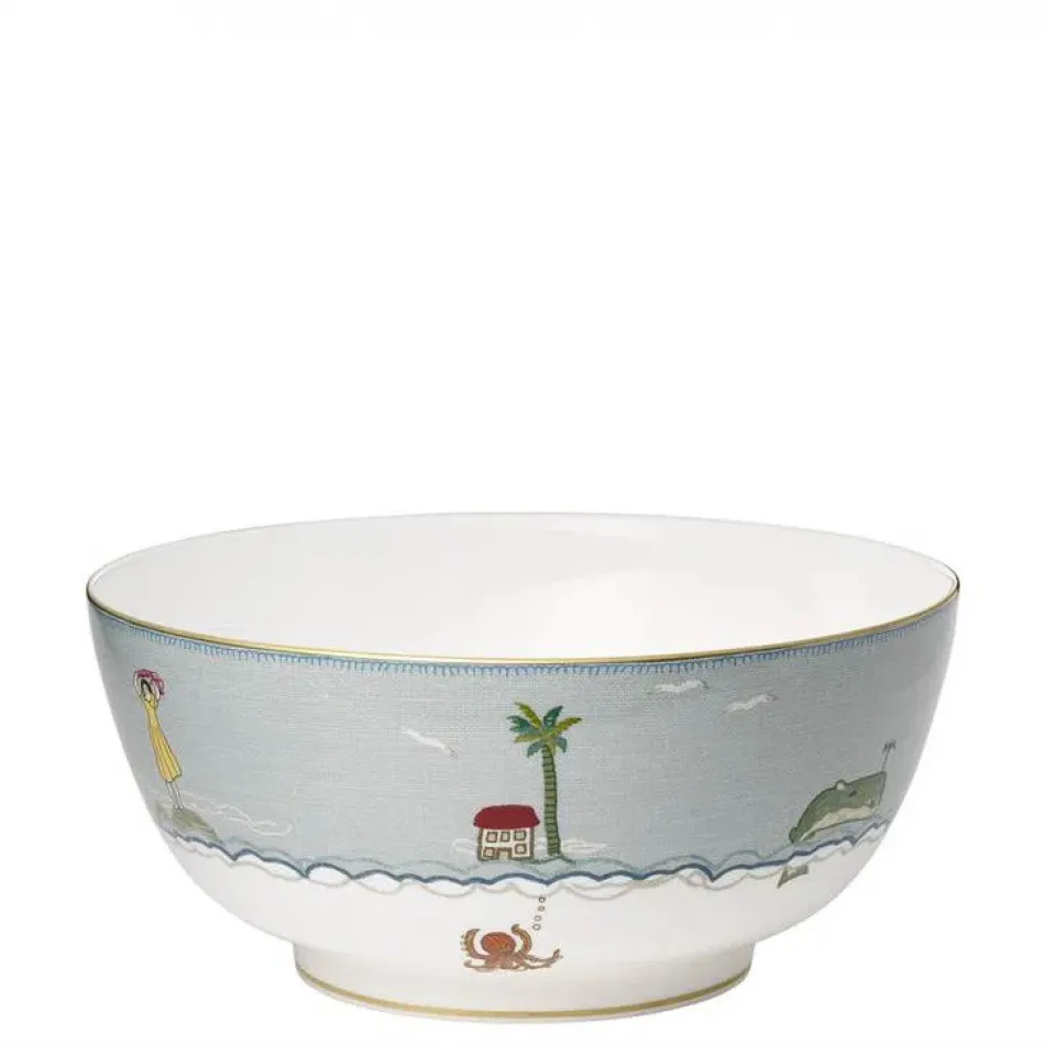 Kit Kemp Sailors Farewell Bowl 24.7cm 9.7in, Boxed