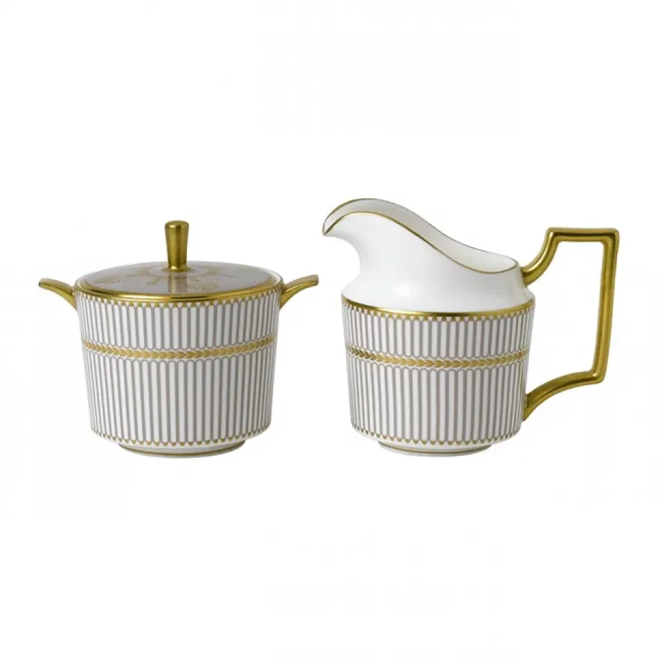 Anthemion Grey Sugar & Creamer Set