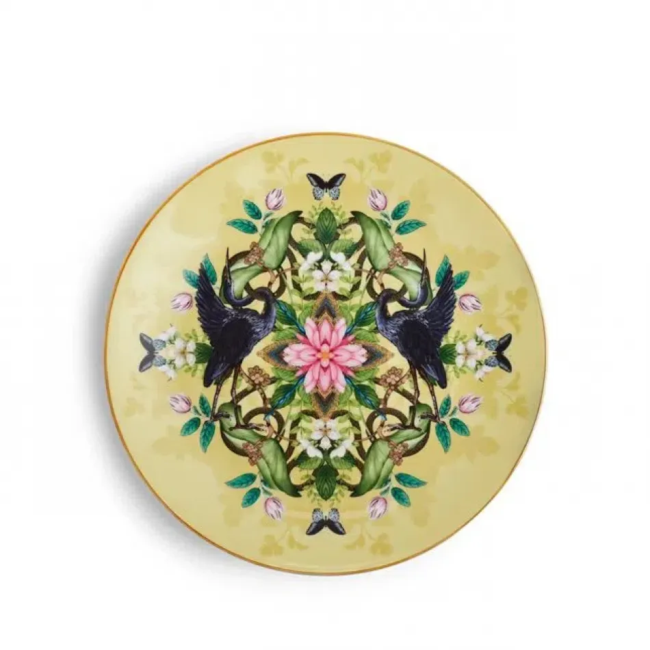 Wonderlust Waterlily Coupe Plate 20.1cm 7.9in