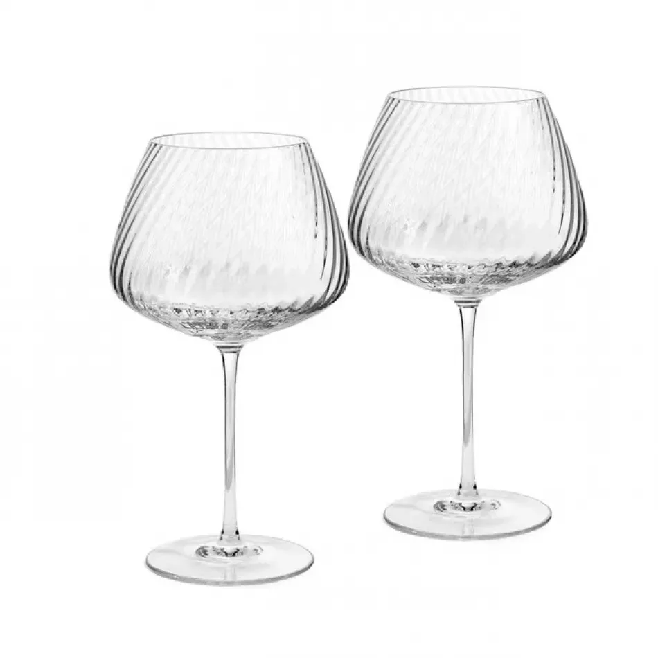 Vera Wang Swirl Red Wine Glass, Set of 2