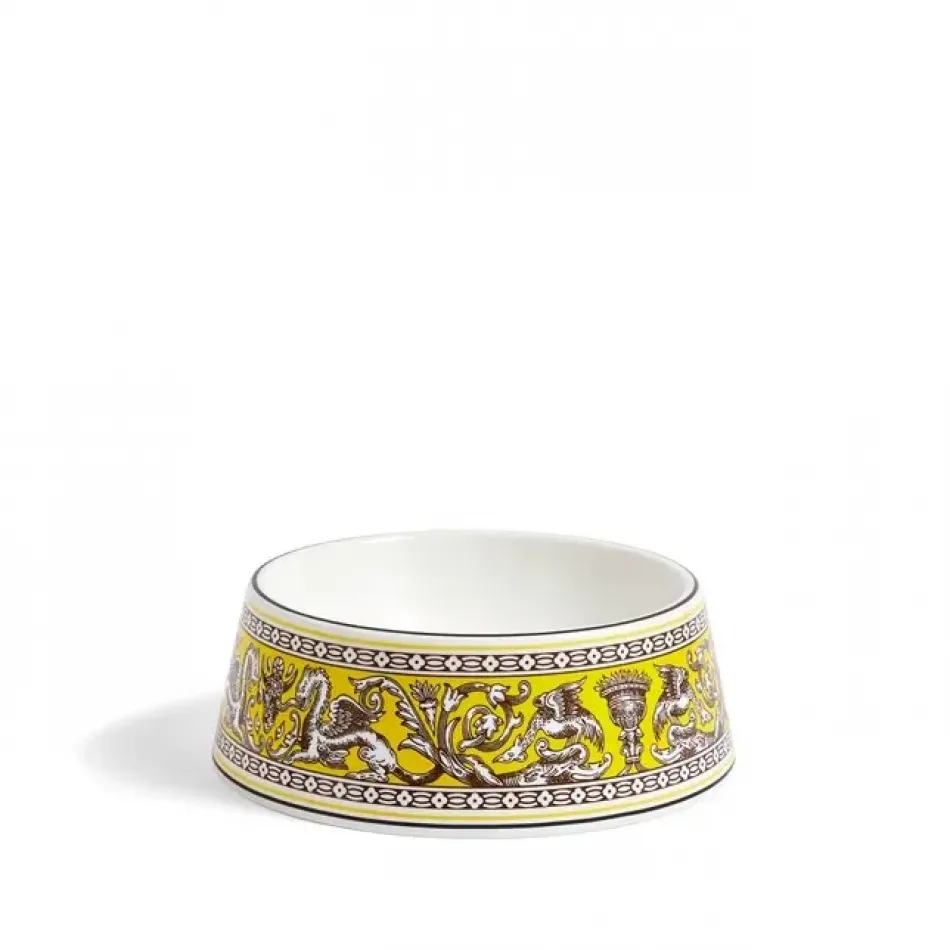 Florentine Citron Pet Bowl 17 cm 6.6 in