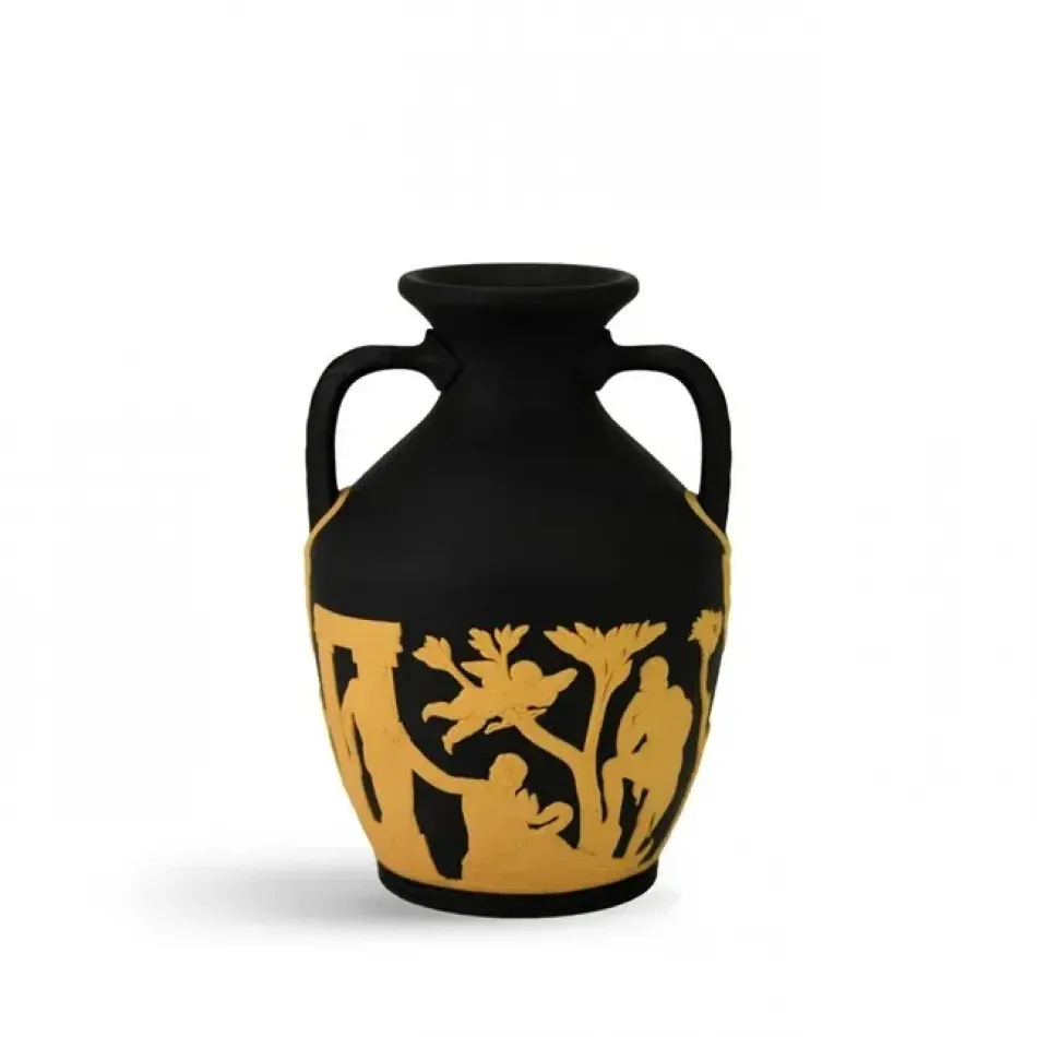 Iconic Portland Black/Cane Vase