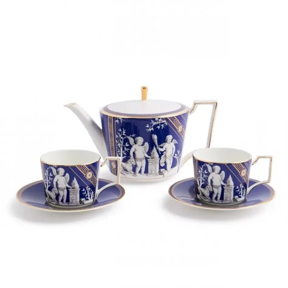Renaissance Gold Accents Renaissance Gold Teapot 1.1L Tcup Scr Set of 2