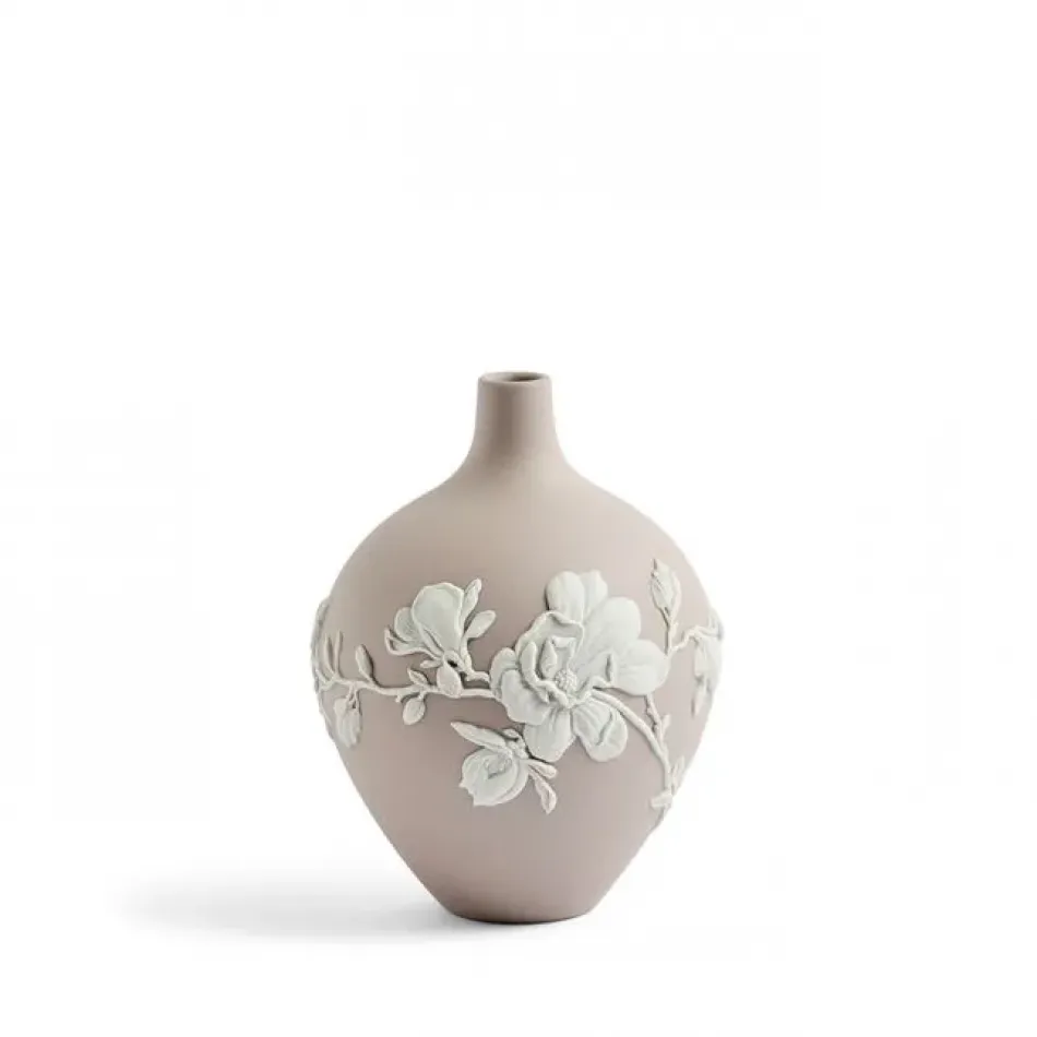 Magnolia Blossom Mink Vase Bud 14cm/5.5in
