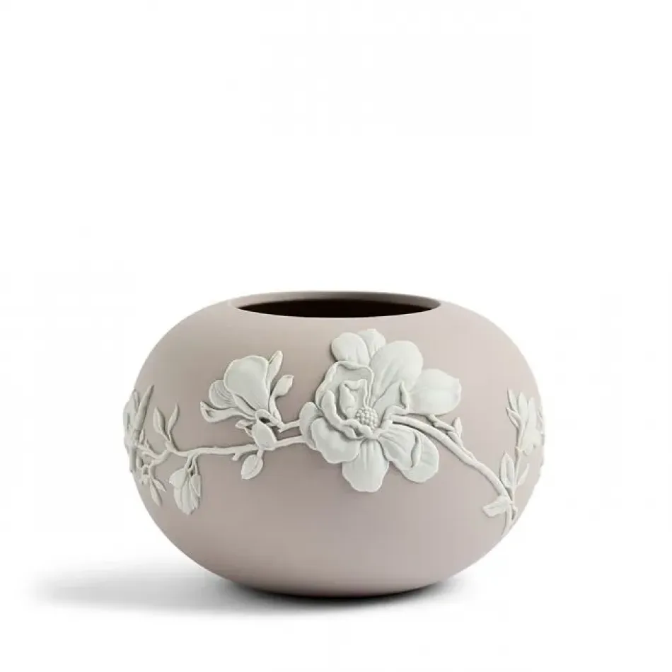 Magnolia Blossom Rose Bowl 11cm/4.3in Mink