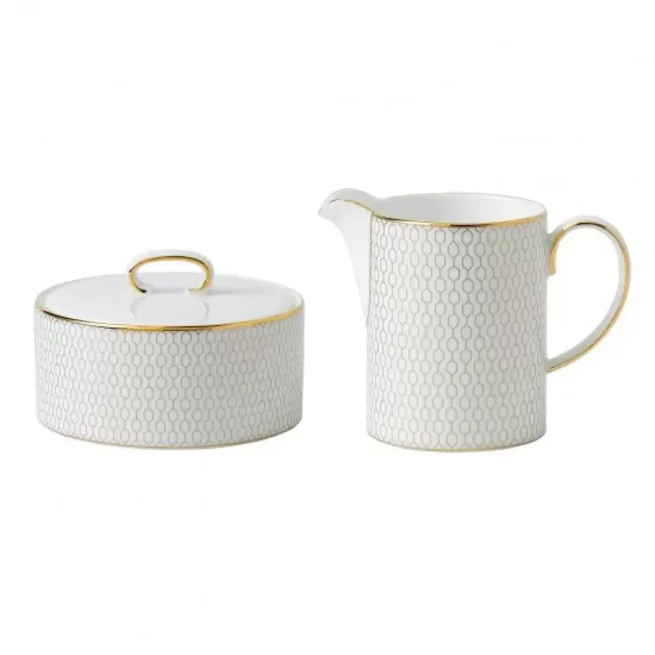 Gio Gold Sugar & Creamer Set