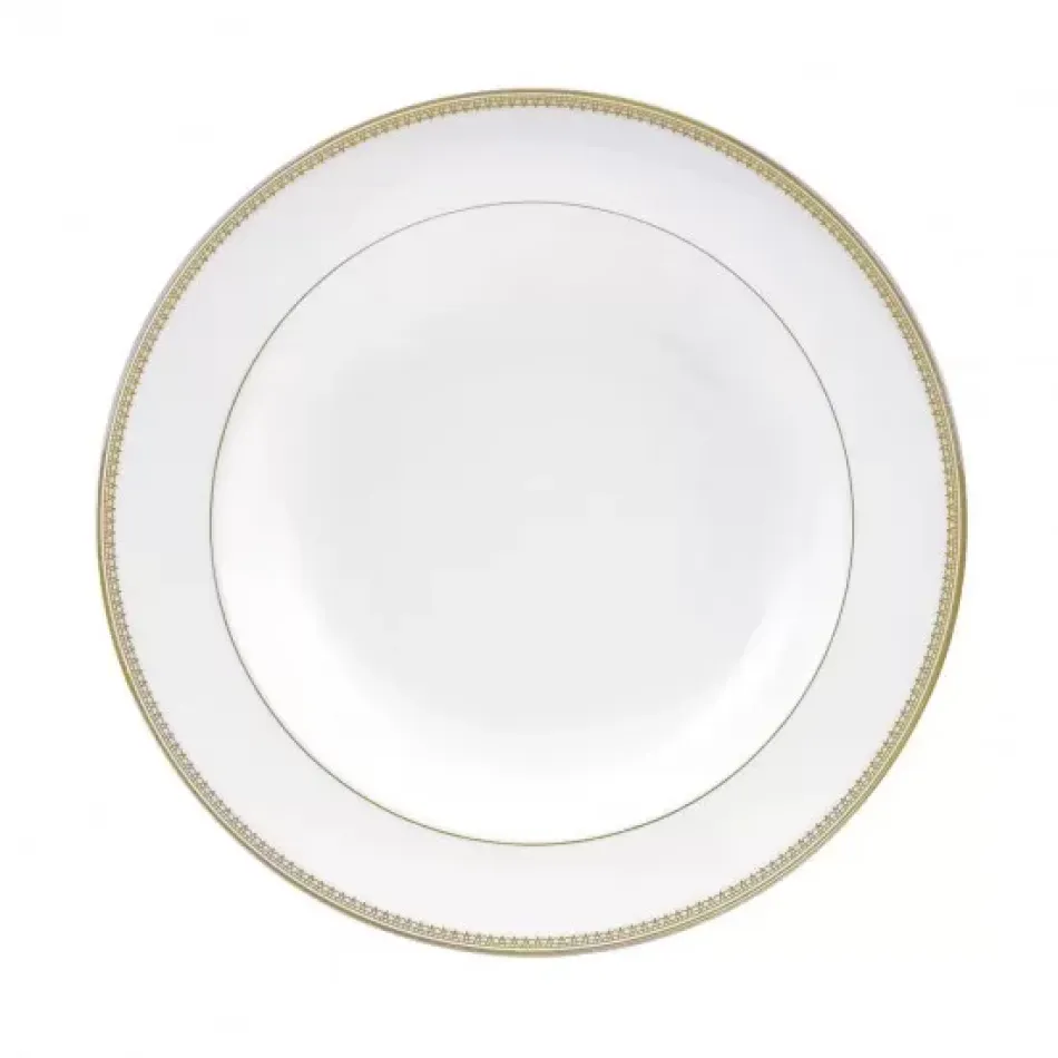 Vera Wang Lace Gold Rim Soup Plate 22.8cm 8.9in