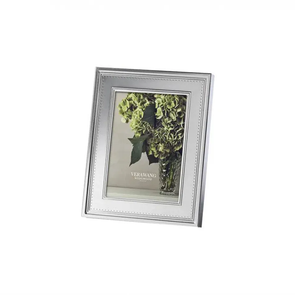 Vera Wang Grosgrain Picture Frame 5x7in Silver