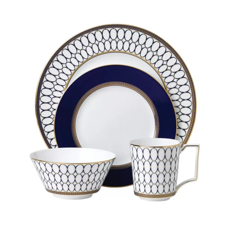 Renaissance Gold Dinnerware Set, 4 Pieces