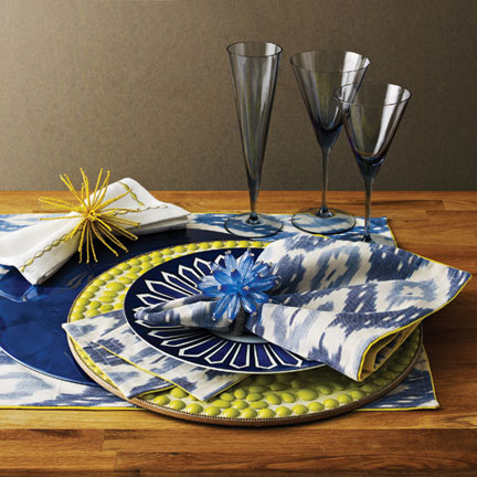 Citron Table Setting