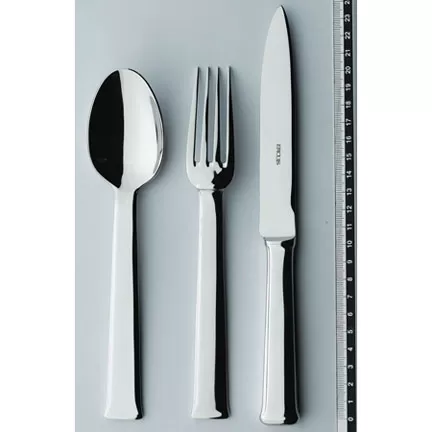 Ercuis Sequoia 48-piece cutlery set in a drawer, stainless steel