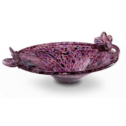Argento Oval Bowl in Amethyst