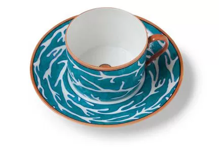 FISH MUG BLUE SKY CLAYWORKS Ceramic Magic Sea Diane Coffee Cup