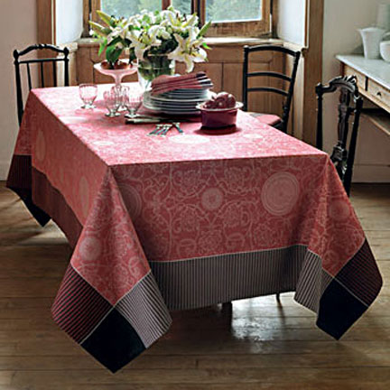 Appoline Red Table Linens