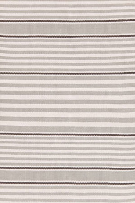 Beckham Platinum Stripe Rug