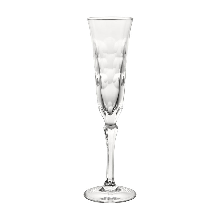 Christofle Kawali Crystal Clear Champagne Flute | Gracious Style