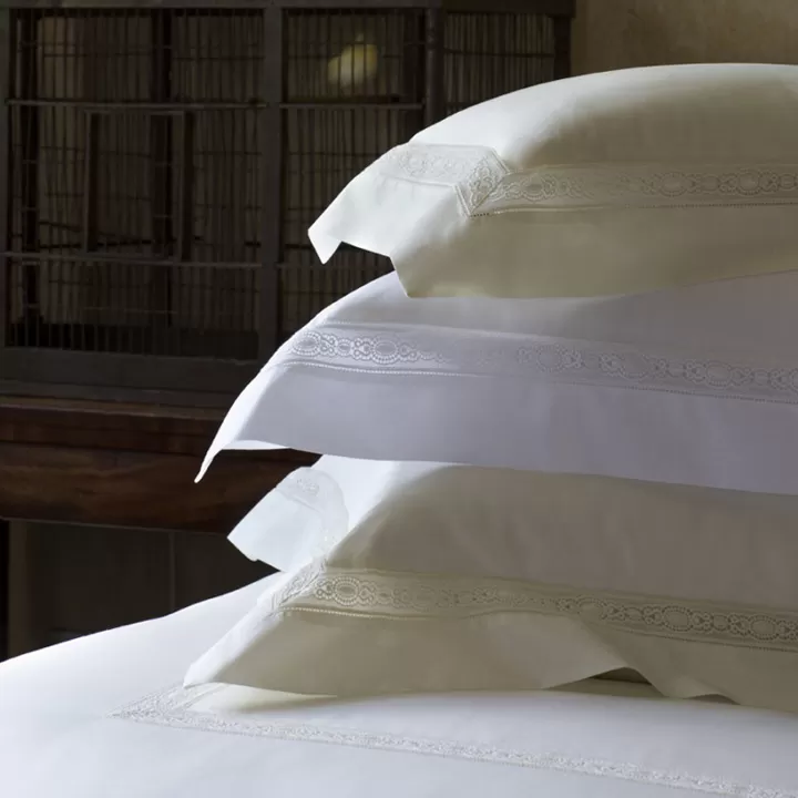Sferra Giza 45 Lace-King Pillowcase 22X42 Gracious Style