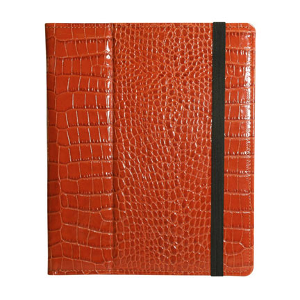 Orange Crocodile iPad Case