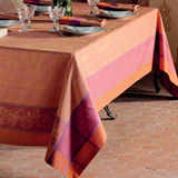 Nymphee Peche Rosee Tablecloth