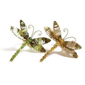 Sequin Dragonfly Napkin Rings