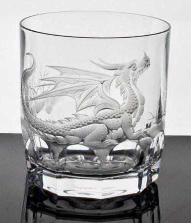 Varga Dragon Crystal Glassware