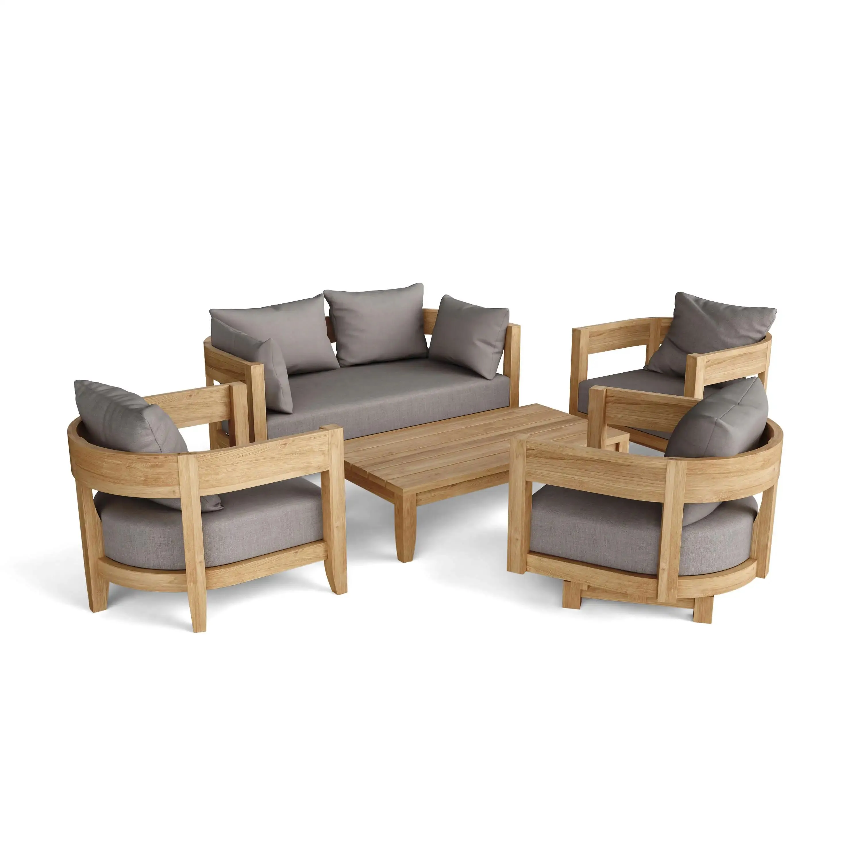 Anderson Teak Coronado Deep Seating Set - Thumbnail 4