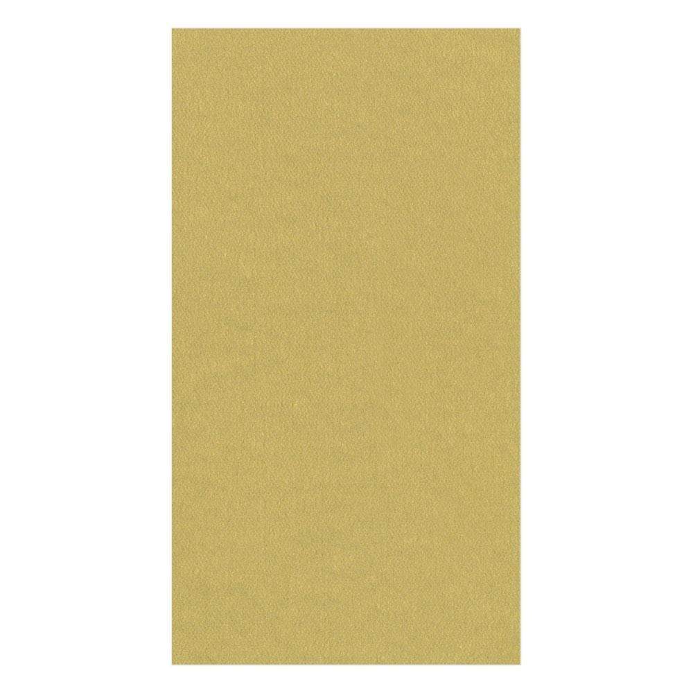 Caspari Linen Border Yellow Paper Cocktail Napkins