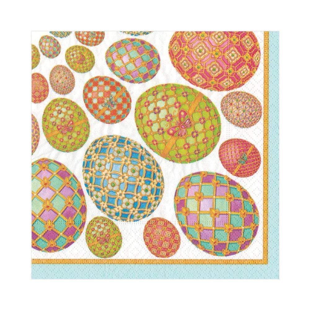 Caspari Imperial Eggs Paper Luncheon Napkins, 20 Per Pack Gracious Style