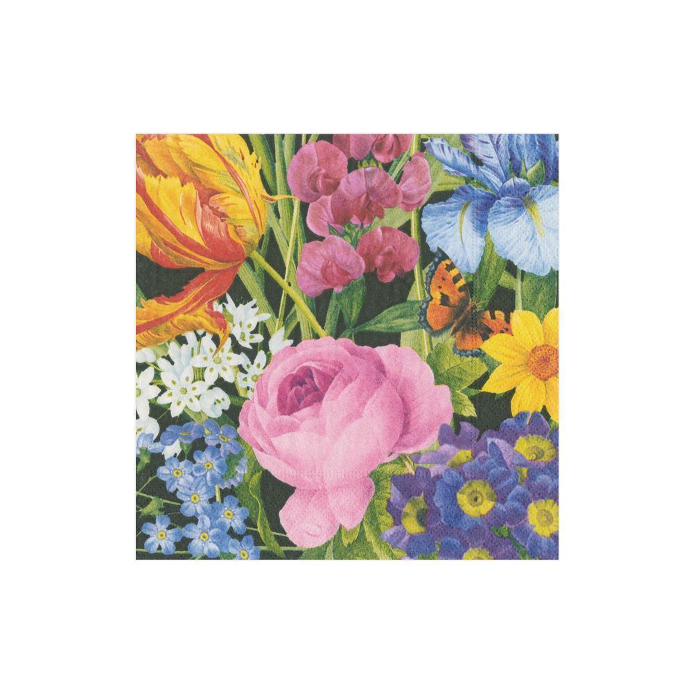 Caspari Hydrangea Porcelain Cocktail Napkins, Set Of 20 | Sur La Table