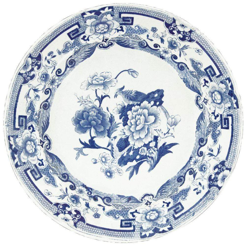 Caspari Blue & White DieCut Placemat Gracious Style
