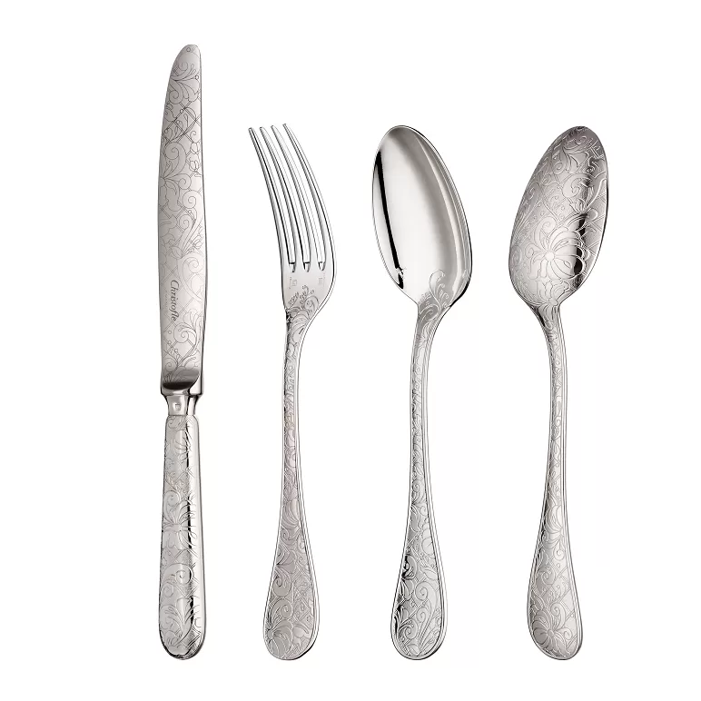 36-Piece Silver-Plated Flatware Set with Chest Marly