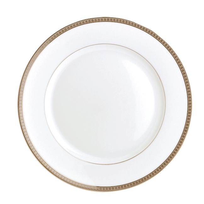 Christofle Malmaison Platinum 4-Piece Place Setting Plate Set New In Box 