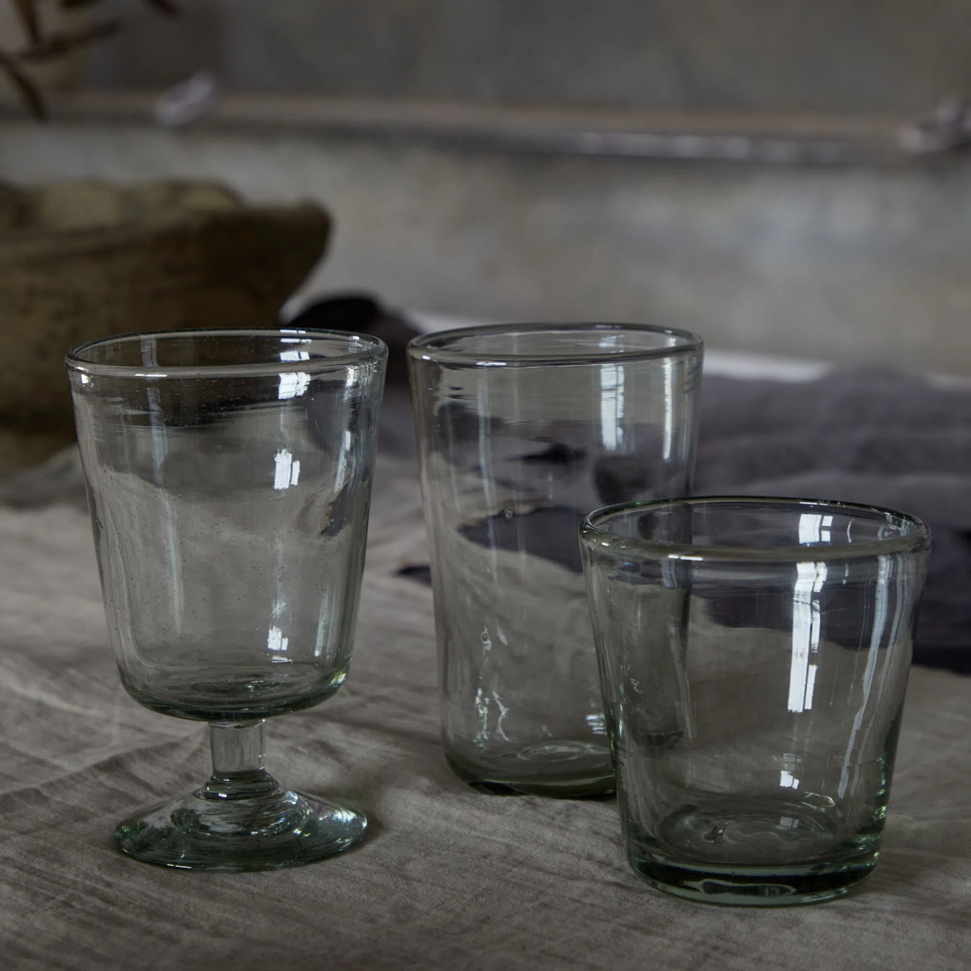 Riviera Recycled Pint Glass, Set of 4